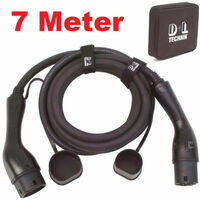Ladekabel 22 kW 7m für Elektroauto Hybrid PKW, Typ2 3-phas. Wallbox Gerät 55864
