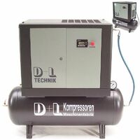 Schraubenkompressor Schraubenverdichter 1400/10/500 11kW Kompressor 1400L 10 bar