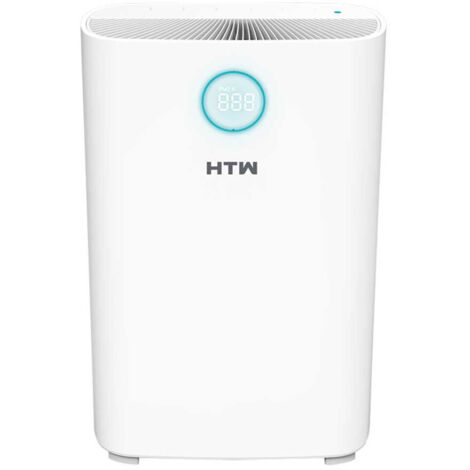 HTW Purificador de aire con uv, generador de iones, hepa y analizador ambiente, 310m3/h (1/5)