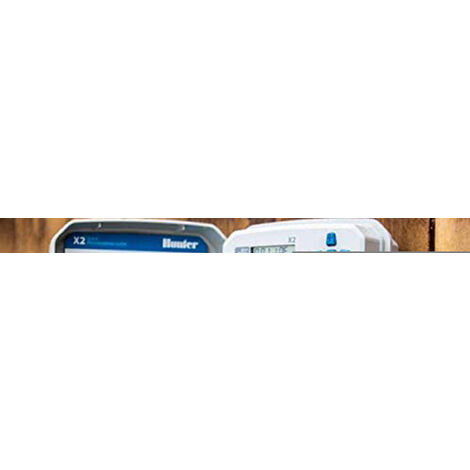 HUNTER X2 401-4 Estaciones- Exterior/Interior -Programador Compatible WiFi modulo Wand (NO Incluido) (1/3)