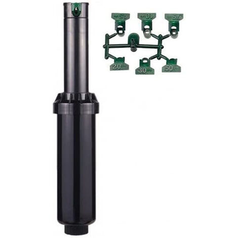 Aspersor Hunter SRM-04. Alcance 4,00 a 9,40mts. Rosca 1/2" hembra (1/4)