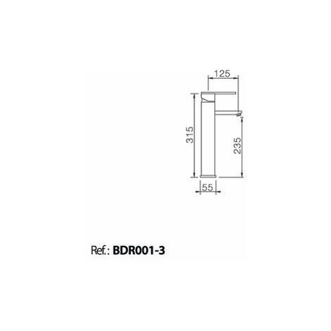 Grifo lavabo - Imex - Roma - BDR001-1