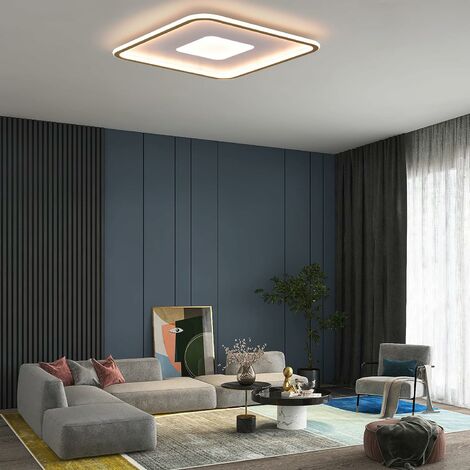JINPIKER 72W Kaltweiß Ultradünn LED Deckenleuchte Flur Wohnzimmer Küche Badleuchte,Energieeinsparung und Umweltschutz Deckenlampe