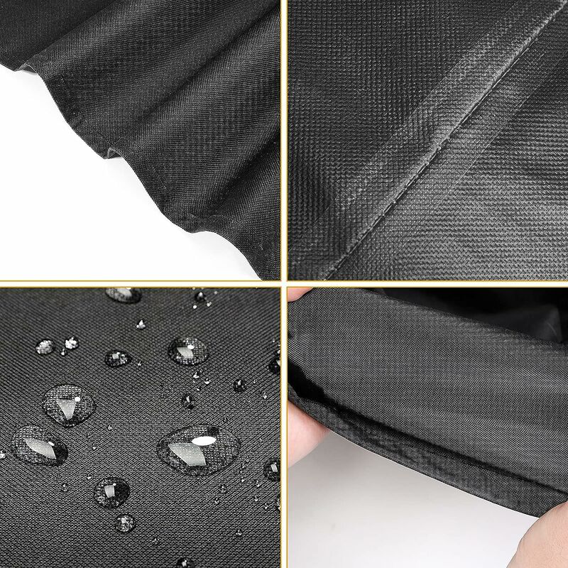 250 * 210 * 90 cm Nero phixilin Copertura Mobili Giardino Impermeabile Telo Copertura per Giardino Mobili Tabella 420D Oxford con Rivestimento PU Copri Coperture per Arredo Esterno Coperture 