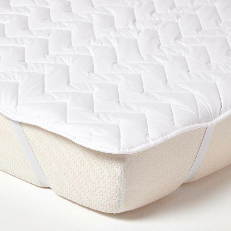 Microfibre Double Mattress Protector 140 x 200 cm AIZKORRI 