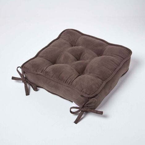 Faux leather shop booster cushion