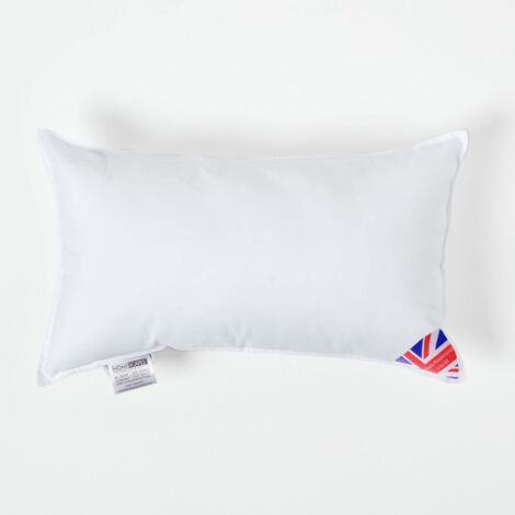 HOMESCAPES Super Microfibre Cushion Pad - Luxury Cushion Filler and Inserts 50 x 30 cm (20 x 12")
