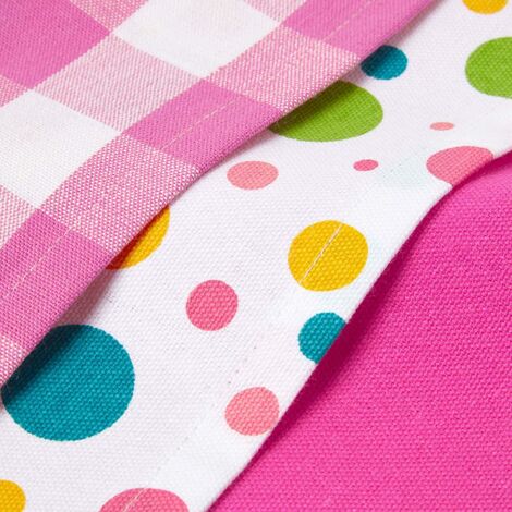 Pauwer - Tappeto in Cotone 100%, con Frange, Lavabile in Lavatrice, per