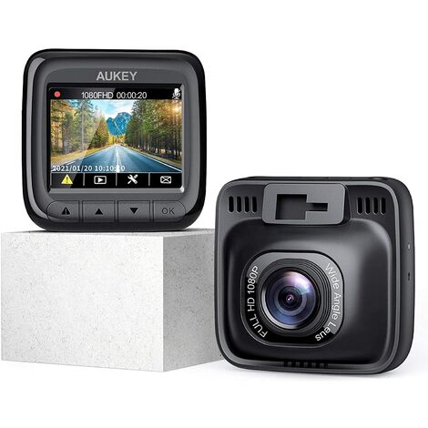 APEMAN Dash Cam Auto Telecamera Auto 1080P Full HD Obiettivo Notte Visione di 170 gradi Rilevamento del Movimento G-Sensor（Nero） 