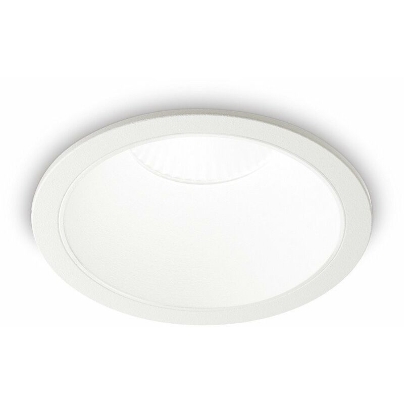 Ideal Lux GAME Downlight Encastré Rond Blanc 3000K