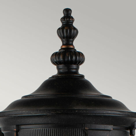 Elstead  Cleveland Borne extérieure bronze patiné, IP44