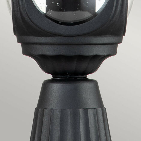 Elstead  Chicago Borne lumineuse d'extérieur noir texturé, IP44