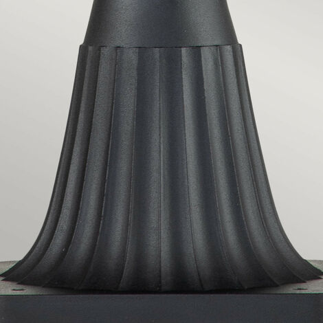 Elstead  Chicago Borne lumineuse d'extérieur noir texturé, IP44