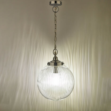 Applique Murale Triple Style Art Déco – Chrome Et Laiton – Verre Tourbillonnant – Salle De Bain