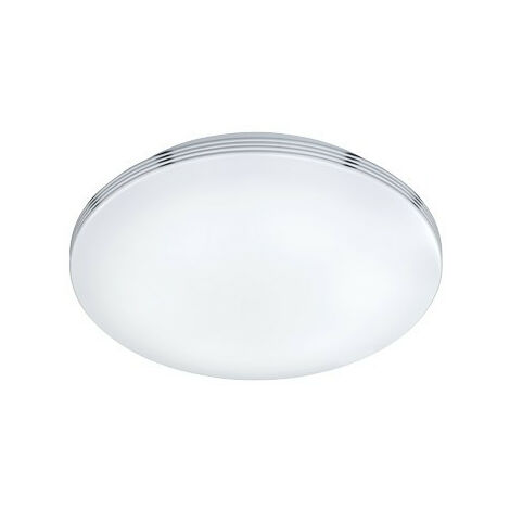 Trio Apart Plafonnier Salle de Bain Moderne 35cm Chrome 3000K IP44