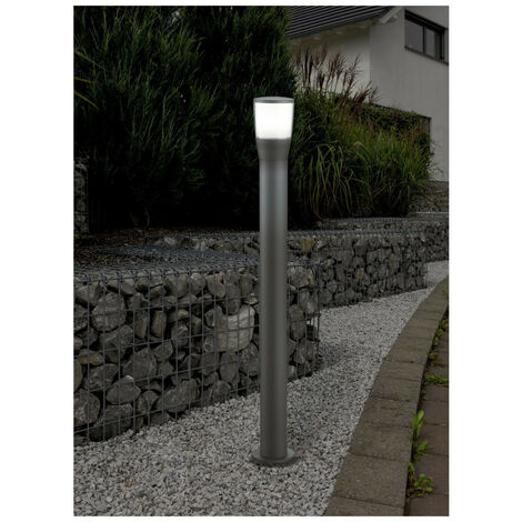Trio Shannon Borne d'extérieur moderne Anthracite 3000K IP54