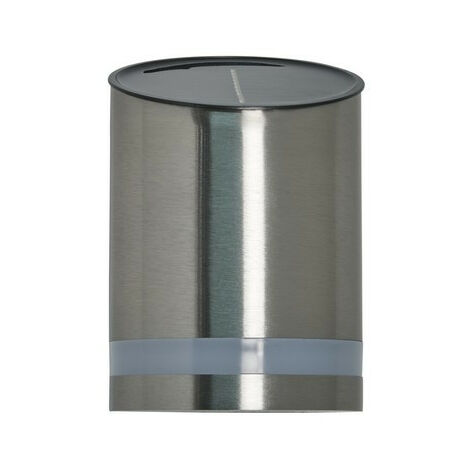 Forum Trimdon Applique Solaire Extérieure LED 3000k Down Acier Satiné IP44