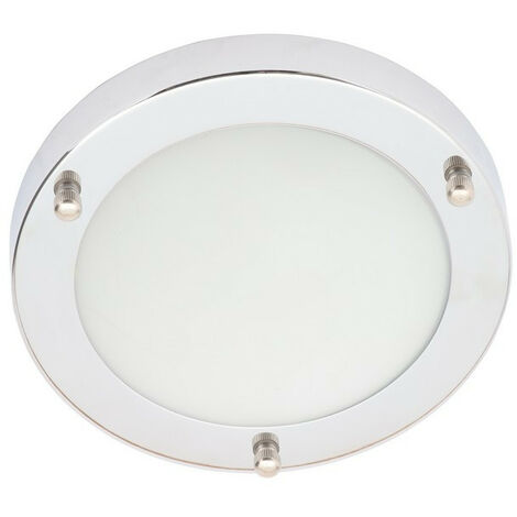 Forum Delphi Plafonnier LED Salle de Bain 4000k 12W Chrome IP44