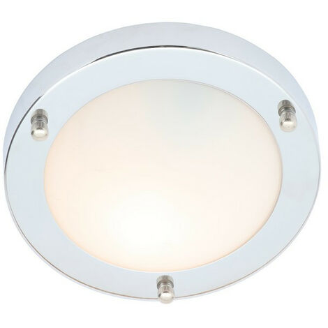 Forum Delphi Plafonnier LED Salle de Bain 4000k 12W Chrome IP44