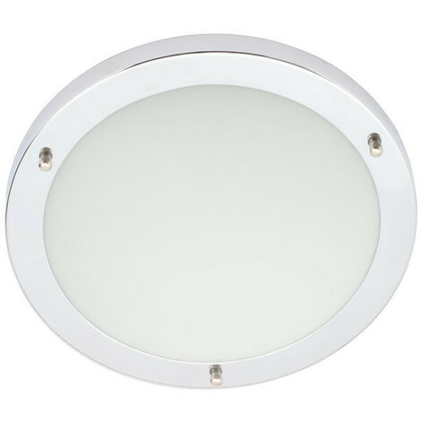 Forum Delphi Plafonnier LED Salle de Bain 4000k 18W Chrome IP44