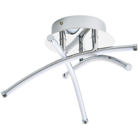 Forum Mandra Plafonnier LED pour Salle de Bain 4000k Chrome IP44