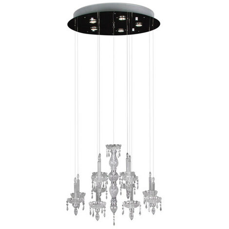 Linea Verdace Ghostly Plafonnier Suspendu Cluster Chrome