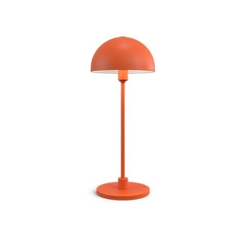Viendamini Lampe de table orange, cordon d'alimentation 1x G9