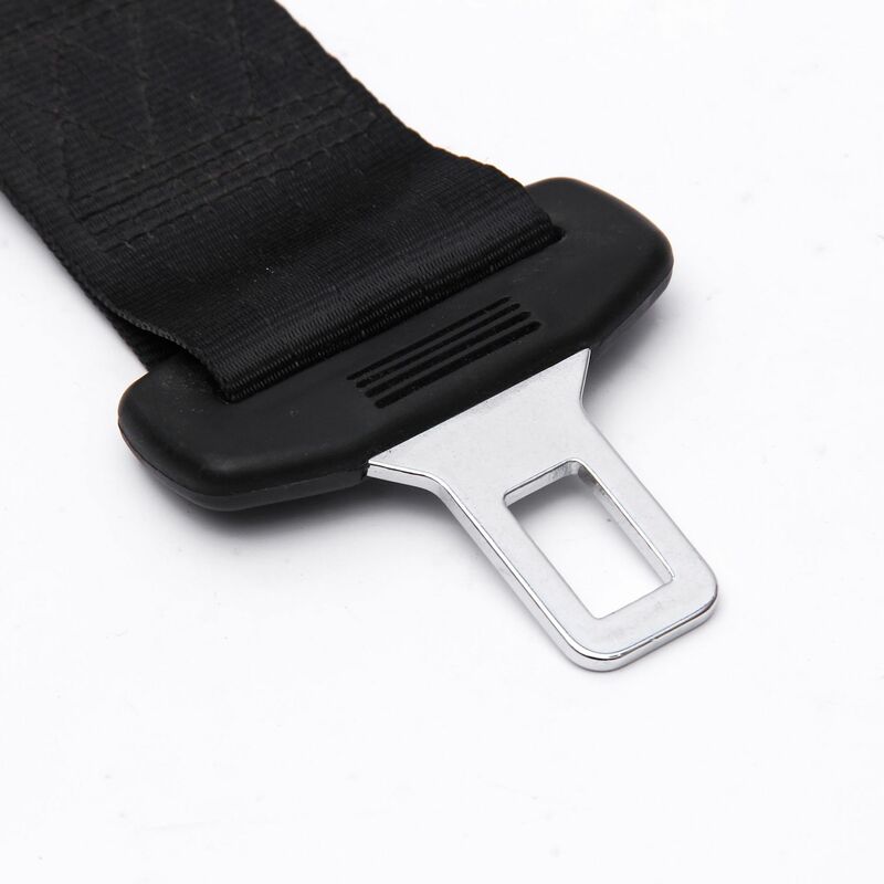 MAFNIO Lot de 2 rallonges de ceinture de sécurité universelles pour voiture,  sangle d'extension de ceinture de sécurité réglable 23 cm (noir) 