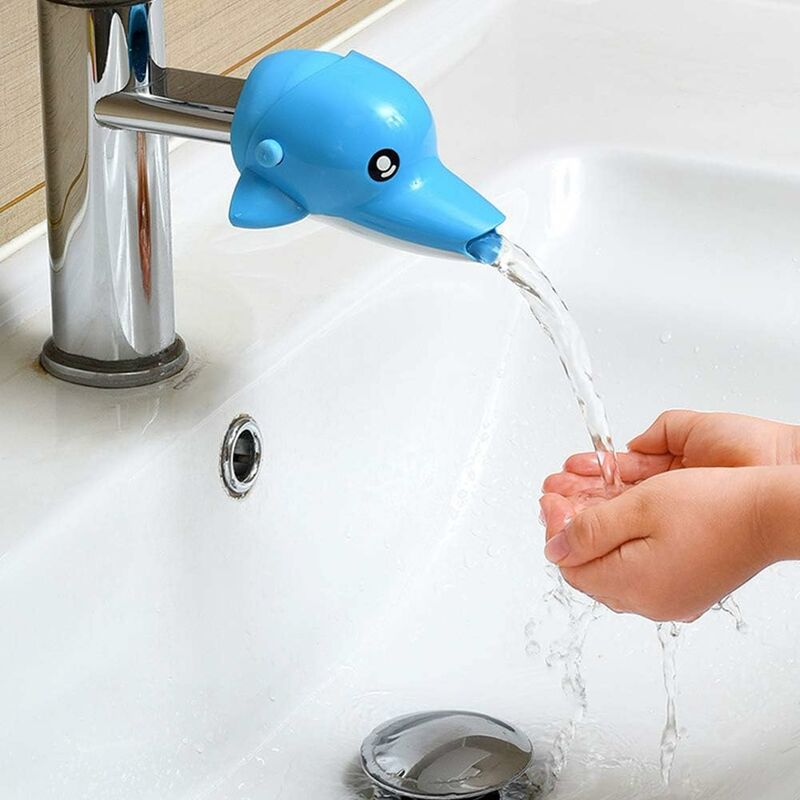 Extension de robinet forme animal pour enfant