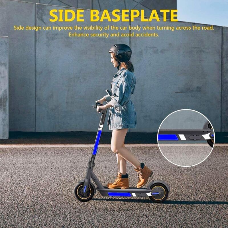 Autocollant Réfléchissant Pour Scooter électrique - Décoration De Sécurité Nocturne, Imperméable, Pour Moyeu De Roue - Lot Motifs Couleurs