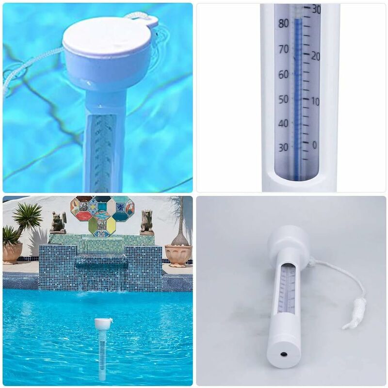 Thermometre Bain Quot;Thermomètre De Piscine Flottant OSUPER - Lecture Facile Du Thermomètre Flottant Pour Piscine Et De Temperature De L Eau Chocs Thermometre 95381 B Thermometre Piscine Flottante