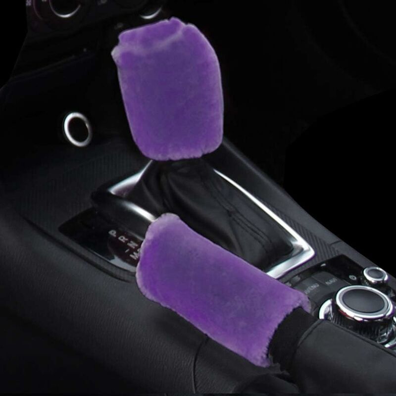 COUVRE-VOLANT,Black--Couvercle De Volant De Voiture En Cuir PU