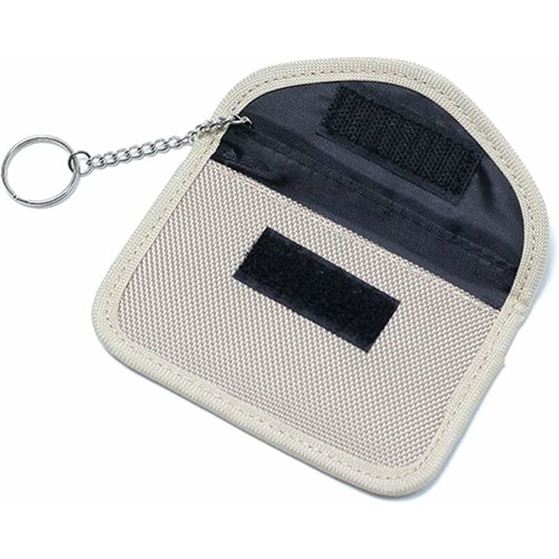 Boîte de blocage de signal pour clé de voiture - En aluminium RFID -  Pochette Faraday antivol pour clés de voiture - Boîte en métal sécurisée pour  clés de voiture : 