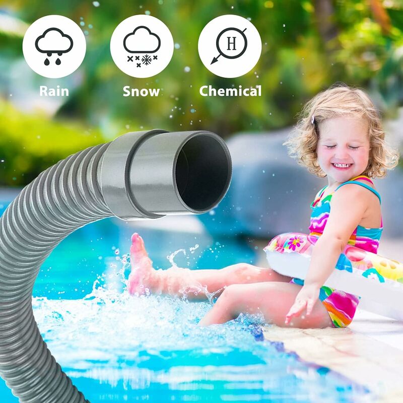 Tuyau De Piscine Intex 5 Mètres, Diamètre 32 Mm - Pour Pompe Filtre 607/637, Aspiration Et Refoulement - 5