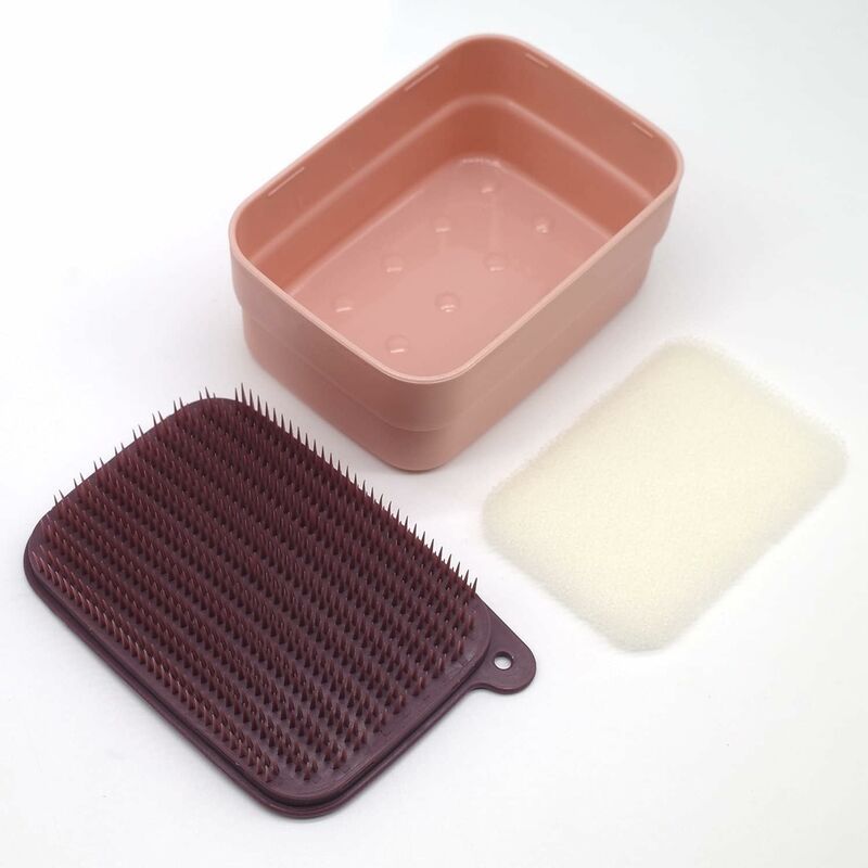 Lot De 5 économiseurs De Savon En Filet – Rose, 12x21 Cm, Crée De La Mousse, Récupère Les Chutes De Savon - 8