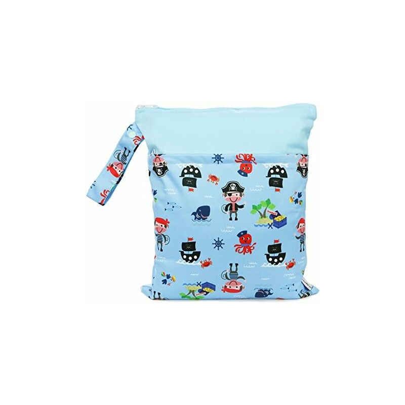 Lot De 4 Sacs à Langer Imperméables Réutilisables - Pour Couches, Maillots De Bain, Voyages