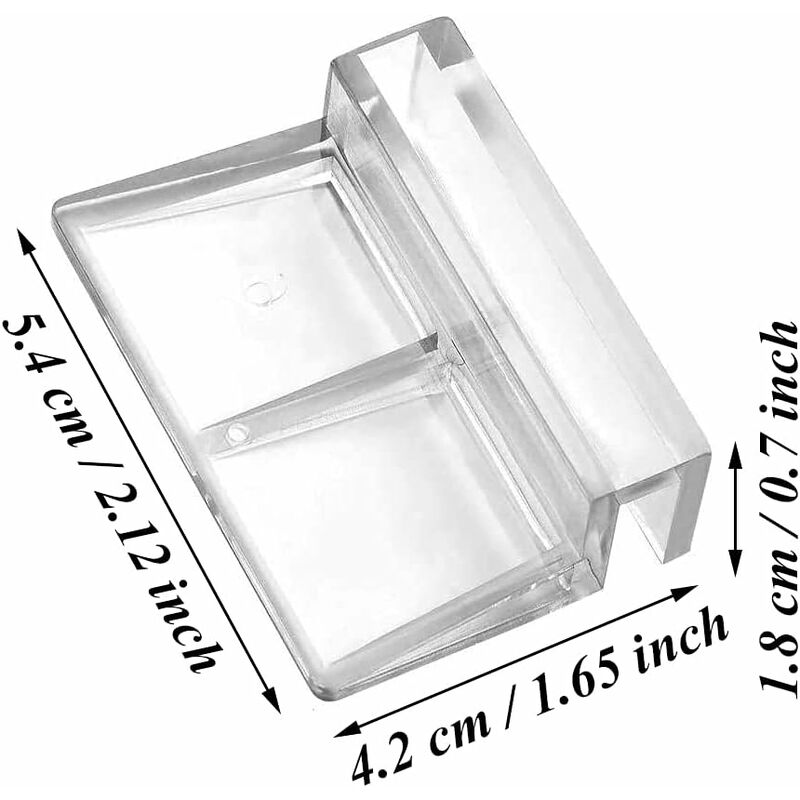 Couvercle Anti-Saut Acrylique Pour Aquarium, Couvercle En Acrylique