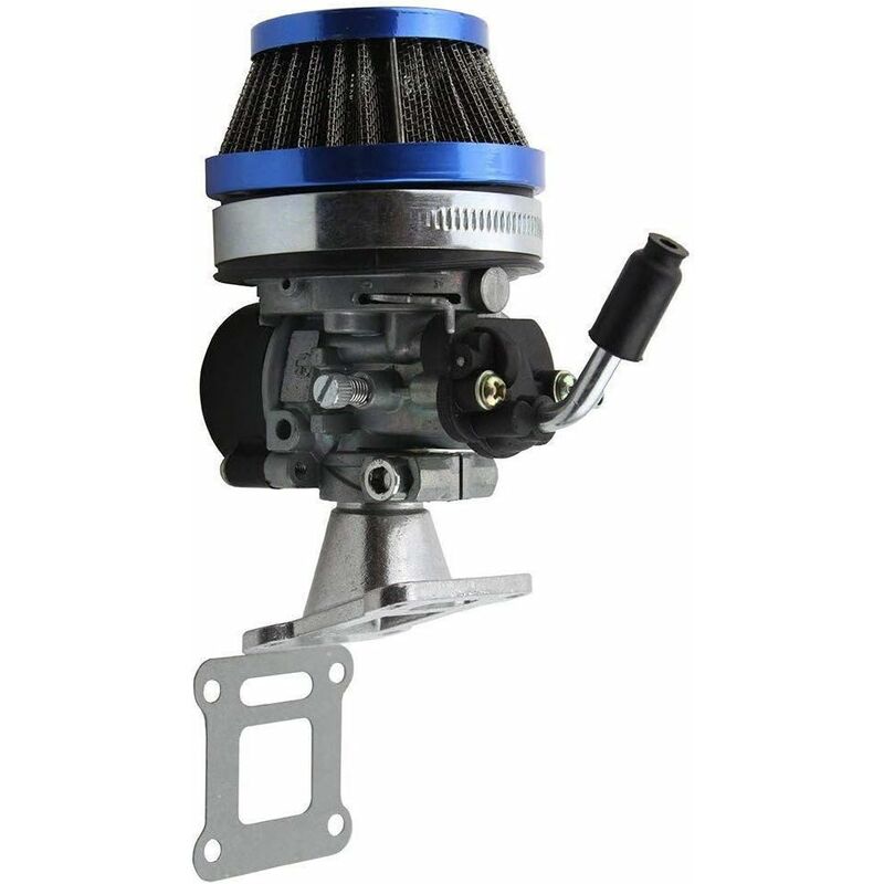 Ninebot Go Kart Pro Moteur Pocket Quad Ambienceo 2 Temps 49CC Mini Moto Moteur En Aluminium Avec Carburateur Pullstart Carb Tête De Filtre à Air Pour Quad Pocket Bike Dirt Bike ATV