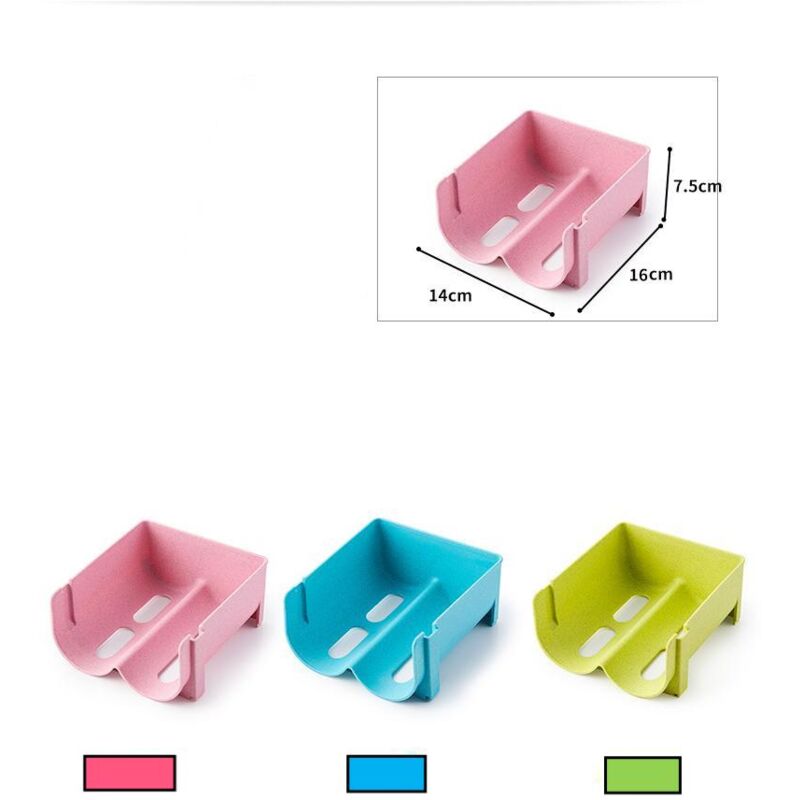 2 Porte-bouteilles Empilables Pour Réfrigérateur - Caoutchouc Silicone, 5 Bouteilles Chacun - Pour Bière, Vin