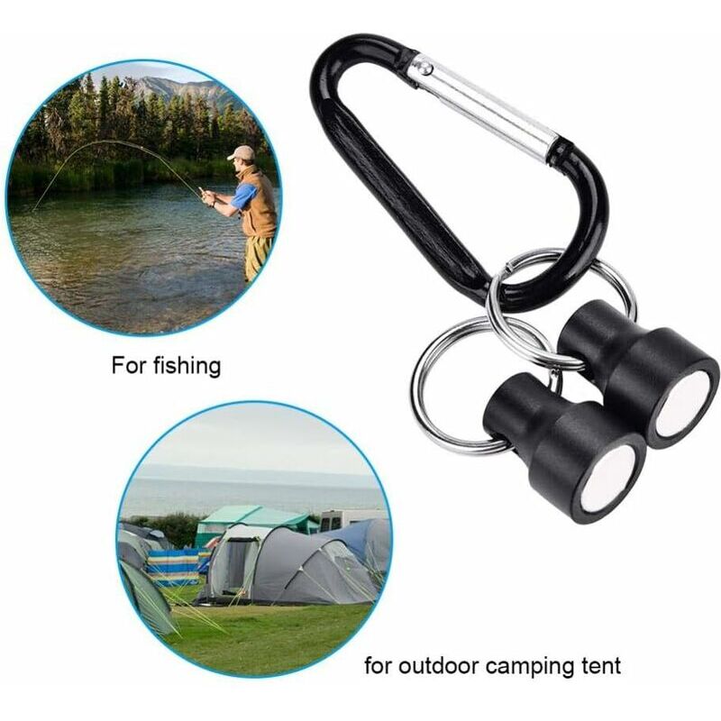 Mousqueton à Ressort En Acier Inoxydable M6/M8/M10, Mousqueton à Crochet Multi-outils, Boucle D'alpinisme, Verrouillage, Corde à Crochet De Camping