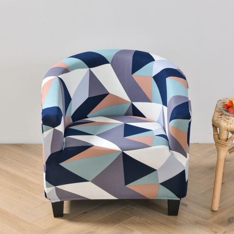Housse De Fauteuil Cabriolet Extensible - Couverture Velours Anthracite Antidérapante, Pour Salon Salle à Manger