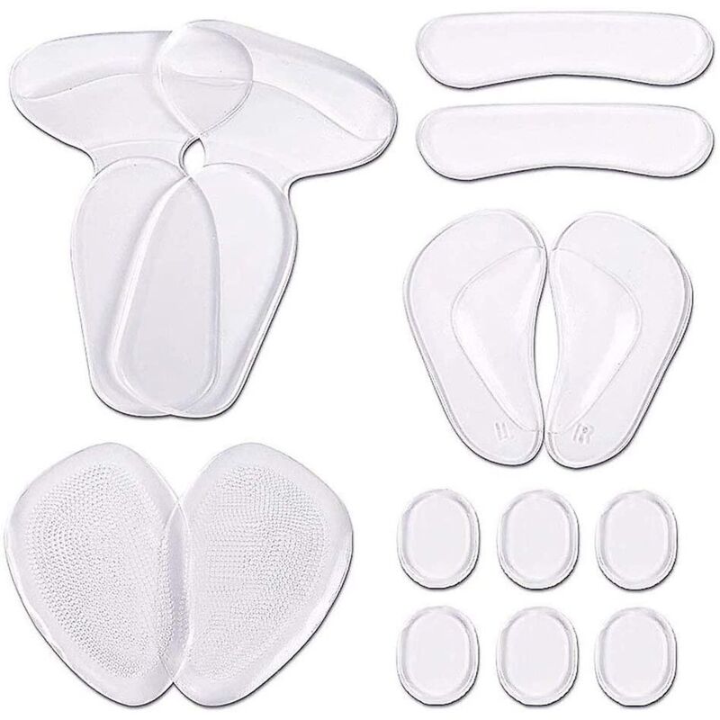 Popuppe 7 Pairs Coussinets De Talon, Coussinet Talon Auto-Adhésif Coussinets Inserts De Talons