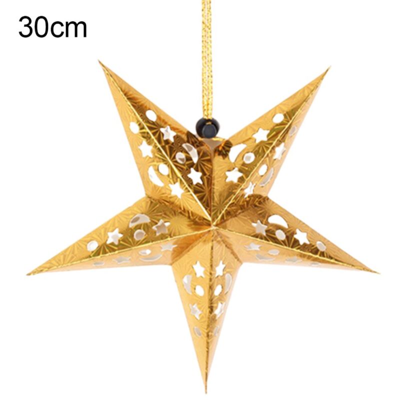 Grand Nœud Décoratif De Noël En Forme D'étoile... - Grandado