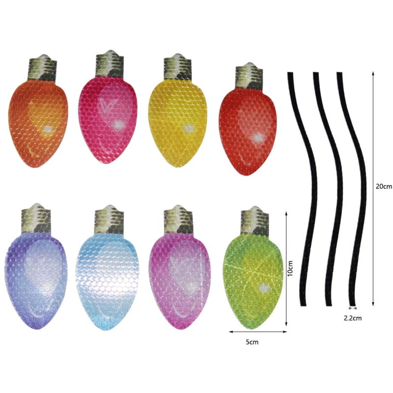 NHQZ 4 Pièces Sticker Voiture Exterieur,Autocollant Voiture