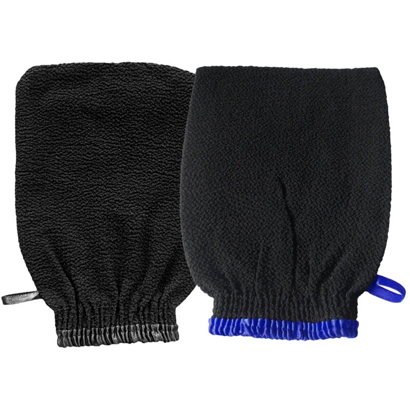 YUNYU Lot De 5 Gants De Bain En Flanelle | Gants De Toilette En