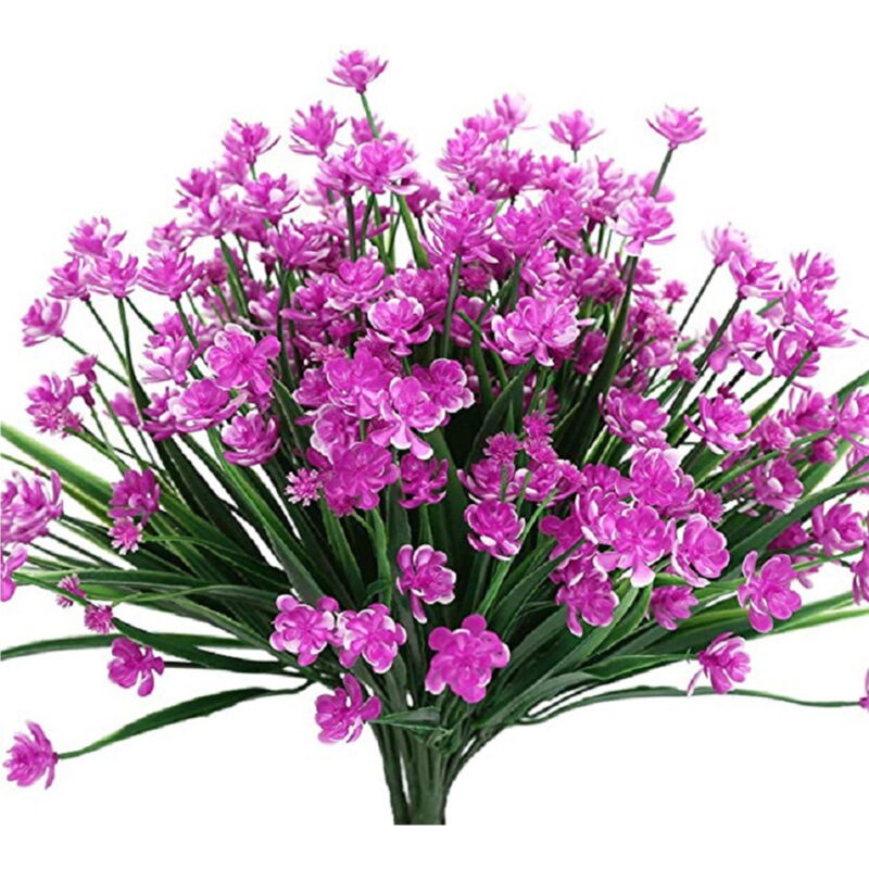 Bouquet De Fleurs Artificielles En Plastique - Ancien - Décoration Vintage