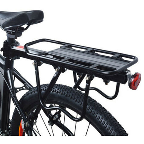 Porte-bagages Universel Pour Vélo - Fixation Sur Tige De Selle - Réglable, Support Jusqu'à 25 Kg - Alliage D'aluminium - 6