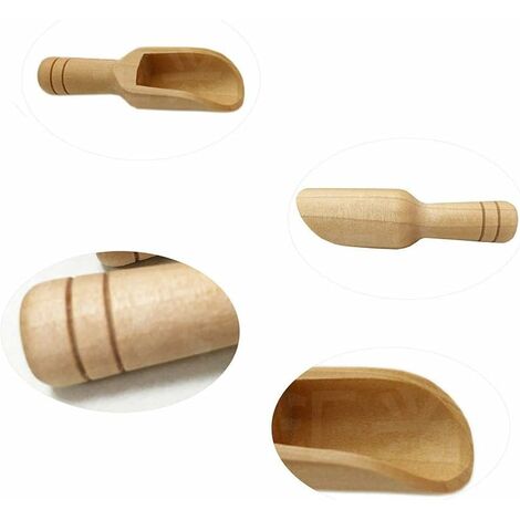 Cuillère En Bois - Cuillère à Sel De Bain - Bonbons - Farine