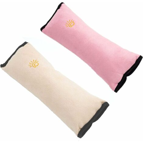 Lot De 2 Coussins Housse Épaule Ceinture Sécurité Voiture Rouge Pour Ford Mustang - Neuf