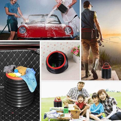 Poubelle de Voiture, L Poubelle Pliable de Voiture, Poubelle